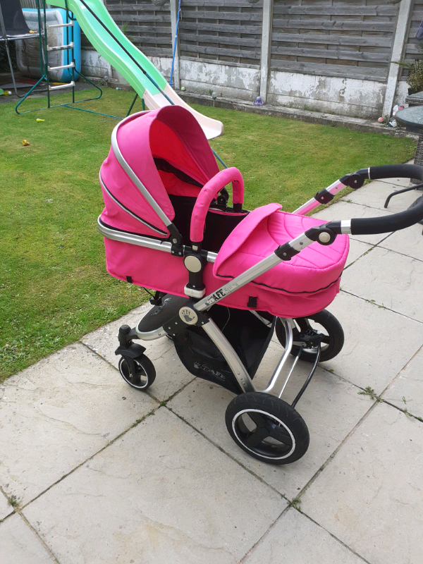 isafe pram pink